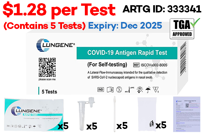 Clungene Covid-19 Antigen Rapid Test Kit - Nasal Swab