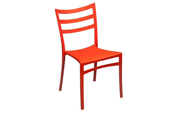 Tusk Lines Chair - Orange