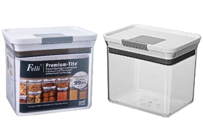 Felli Premium-Tite  Rectangle Antimicrobial Container 1.4L