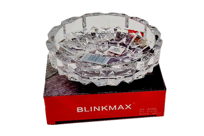 Blinkmax Glass Ashtray
