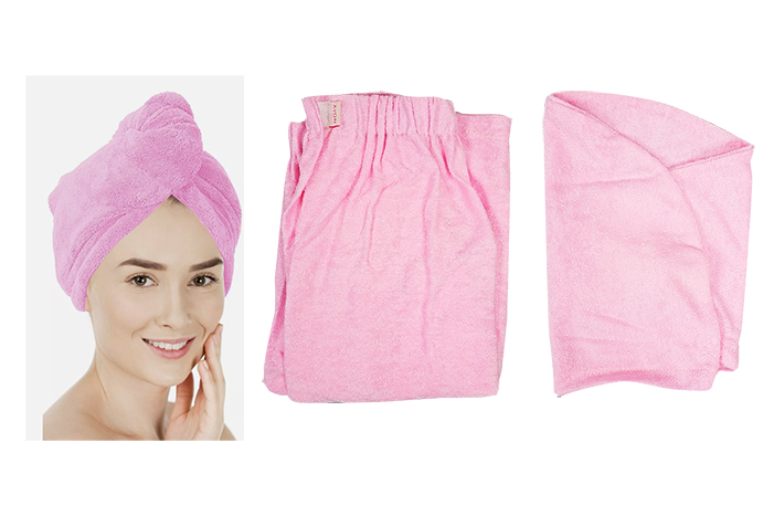 Hair & Bath Towel 2 Piece Set