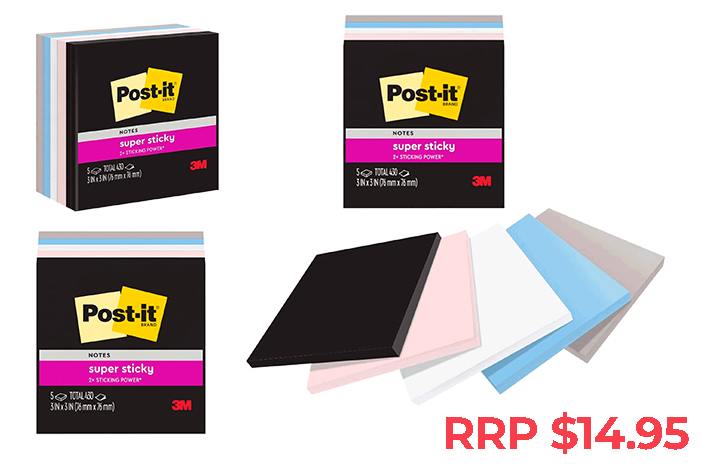 Post It Notes (Assorted Colours)