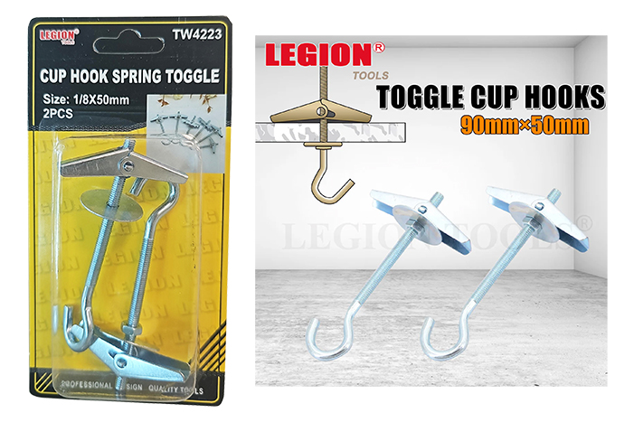 Cup Hook Spring Toggle (Spring Plug)