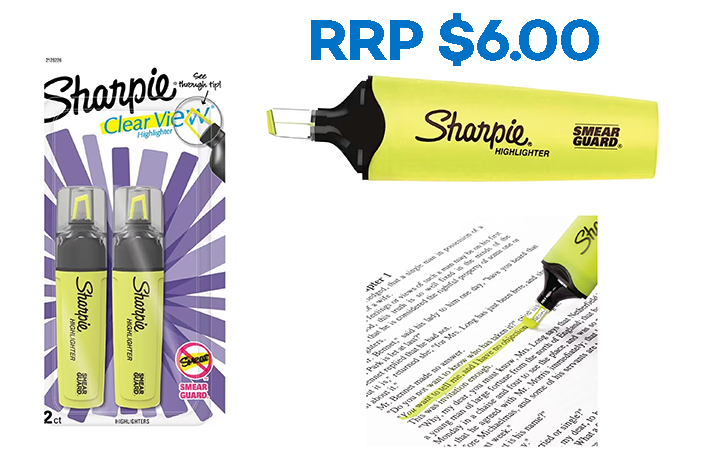 Sharpie Clearview Highlighters