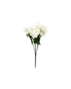D - Artificial Flower - 6 Head Jasmine Bunch - Cream