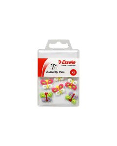 Esselte Novelty Pins Butterflys