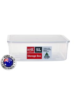 Max Storage Tub With Lid - 5Lt