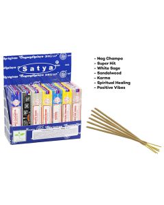 Satya Assorted Incense In Display
