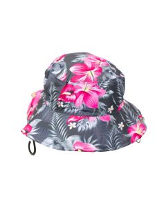 Ozzy Ladies Reversible Ponytail Hat - Koala Floral Print
