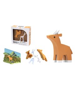 HALFTOYS  - Impala 3D Jigsaw Puzzle (4 inches)