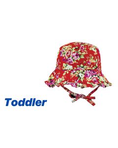 Bouquet Bucket Hat - Red