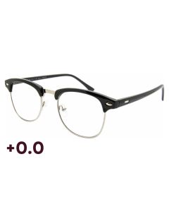 Reading Glasses - Blue Block Zero LB4106 Black Silver 0.0