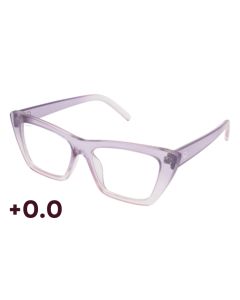 Reading Glasses - Blue Block Zero OD33 Purple 0.0