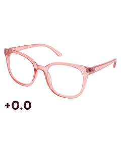 Reading Glasses - Blue Block Zero OD36 Pink 0.0