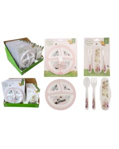May Gibbs Divider Plate & Spoon Set + Travel Cutlery Set