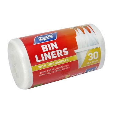 Zeus Bin Liners (with Tidy Handles)