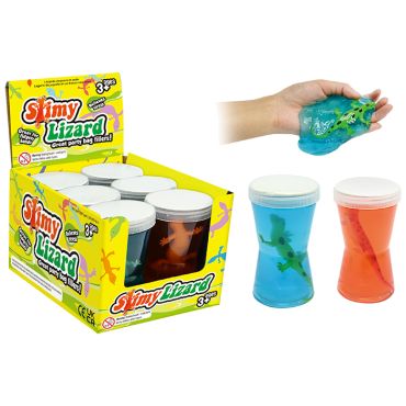 Lizard in a Jar Slime Toy