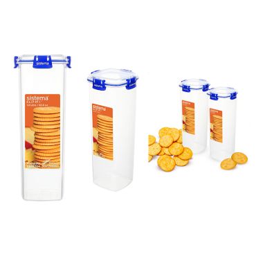 Sistema Cracker Klip It Plus Food Container