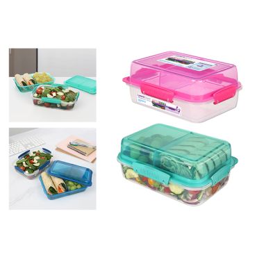 Sistema Lunch Stack to Go Rectangular Container