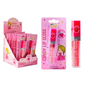 Candy Lipgloss - Strawberry Flavour