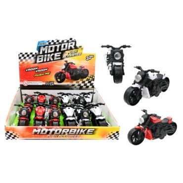 Motorbike Inertia Drive  - 2 Assorted Colours