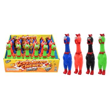 Mini Screaming Chicken - 4 Assorted Colours