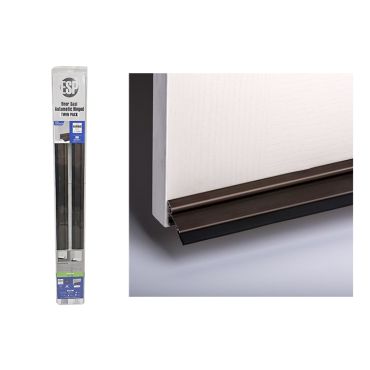 ESP Door Seal Automatic Hinged - Bronze (Twin Pack)