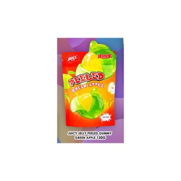 Juicy Jelly Peeled Gummy Green Apple