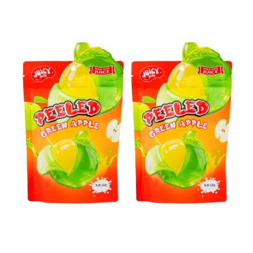 Juicy Jelly Peeled Gummy Green Apple