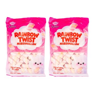 BeMallow Rainbow Twist Marshmellow