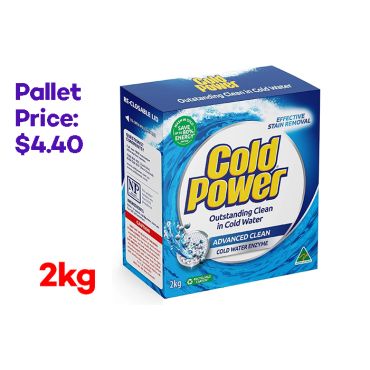 Cold Power Advanced Clean Laundry Detergent Powder