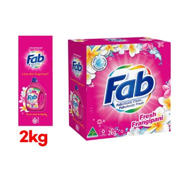 Fab Fresh Fragipani Laundry Detergent Washing Powder