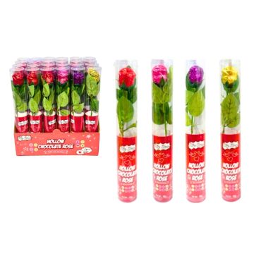 Big Bang Hollow Chocolate Rose with Love Messages