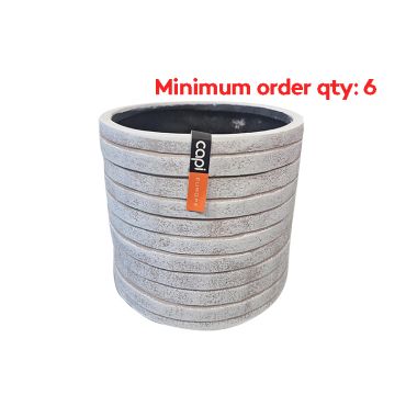 Capi Vase Cylinder Planter - Ivory