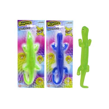 Sticky Reptile Stretch Toys - Lizard & Crocodile