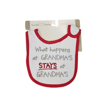 Baby Bibs - Red (Small)