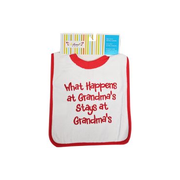 Baby Bibs - Red (Large)