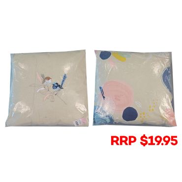 Wild Blue Wren (Pastel) Cushion