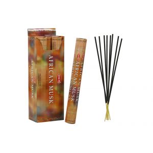 D - HEM African Musk Hexa Incense Sticks