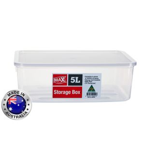 D - Max Storage Tub With Lid - 5Lt