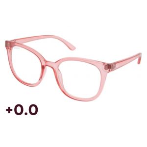 Reading Glasses - Blue Block Zero OD36 Pink 0.0