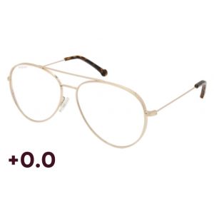 Reading Glasses - Blue Block Zero OD39 Gold 0.0