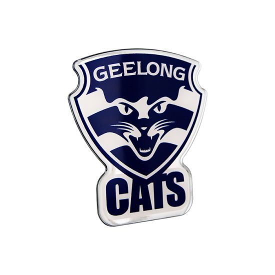 AFL Lensed Chrome Geelong Logo