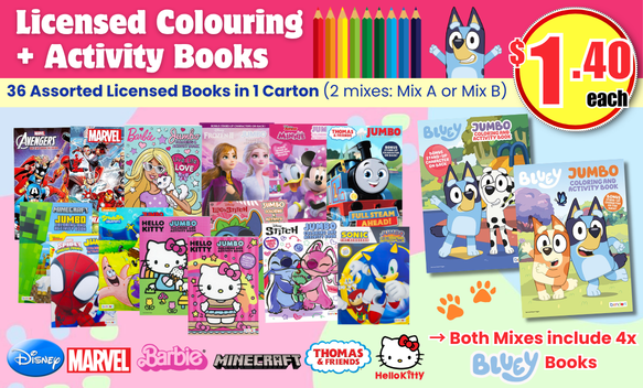 colouring books
