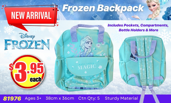 Frozen backpack