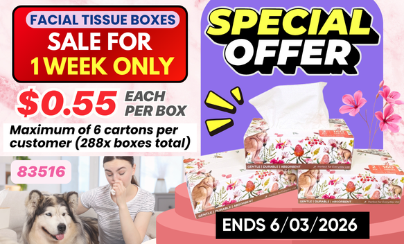 Tissue sale